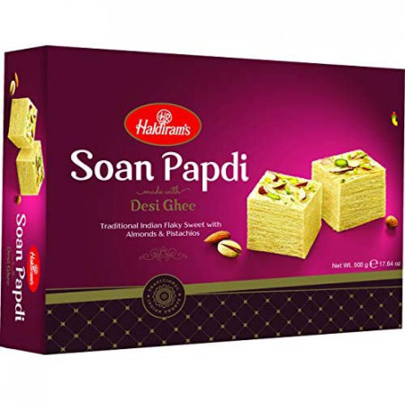 HALDIRAMS SOAN PAPDI WITH DESI GHEE 500GM
